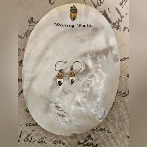 Rare sterling silver Waxing Poetic Milagro Earrings